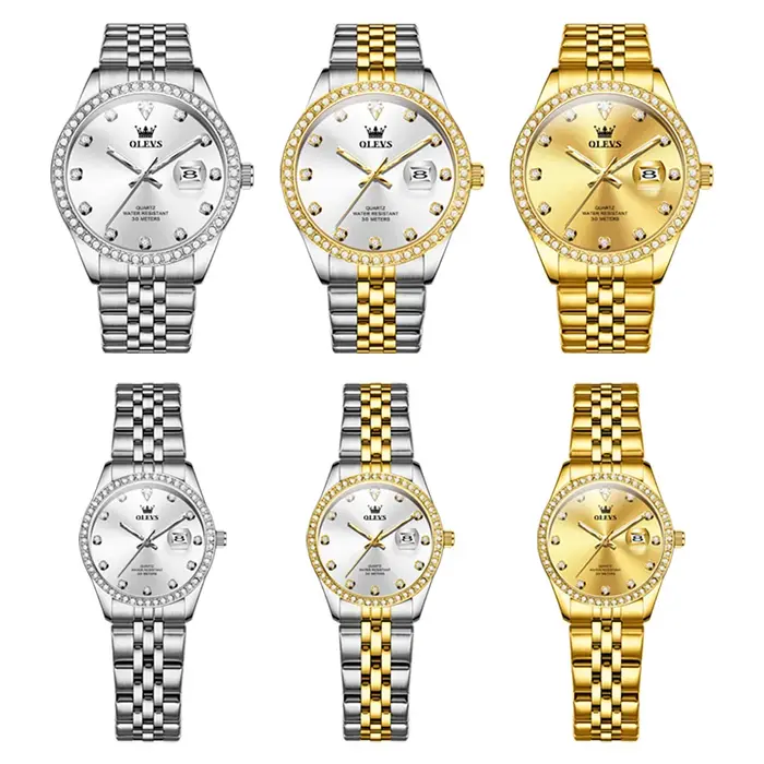Montres de couple OLEVS 3629