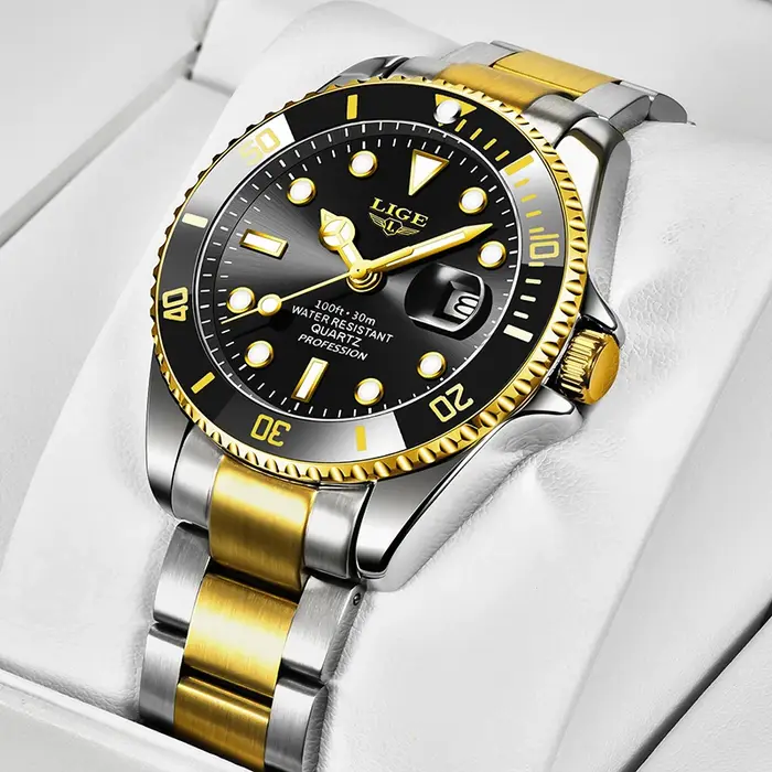 Montre de plongée étanche pour homme