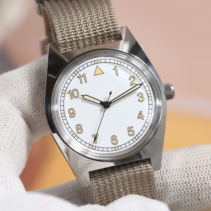 Montre mécanique pilote 7120 – Remontage manuel 36 mm
