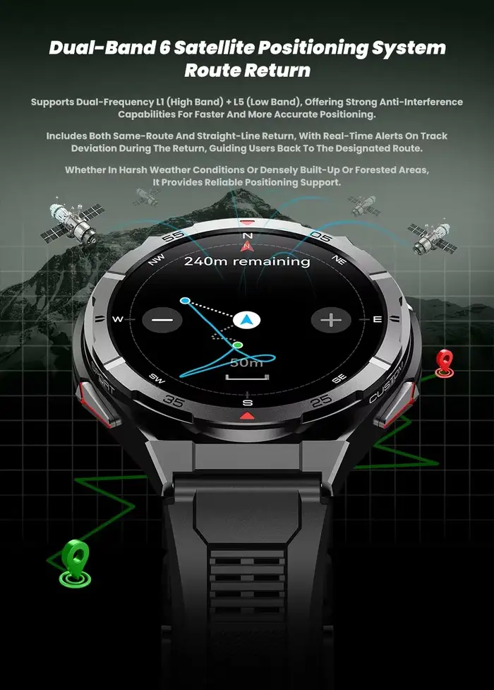 Montre connectée X2 avec GPS
