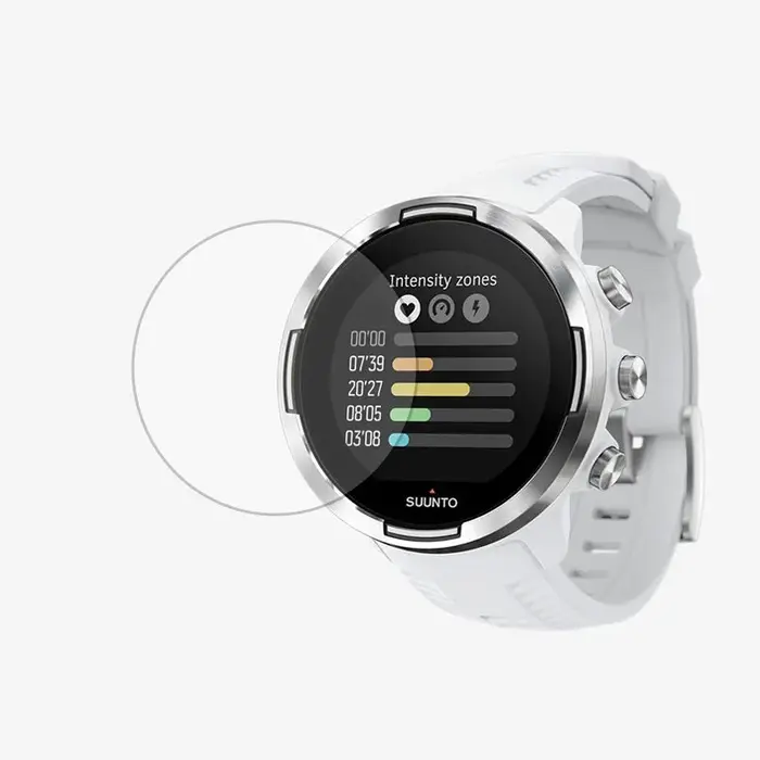 Film de protection transparent en verre dur pour montre intelligente Garmin Endflats 3/2