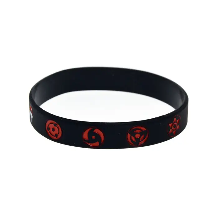 Bracelet en silicone souple pour hommes et femmes