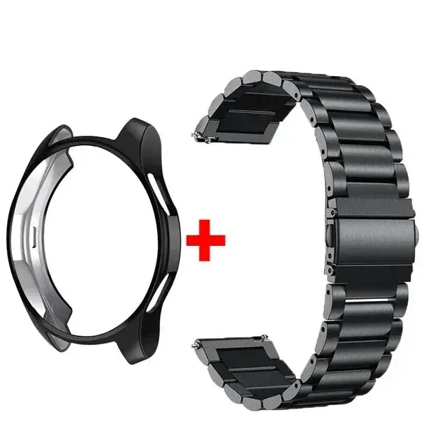 Bracelet + étui pour Samsung Galaxy Watch 7 6 5 4 44mm 40mm classique 46mm 42mm