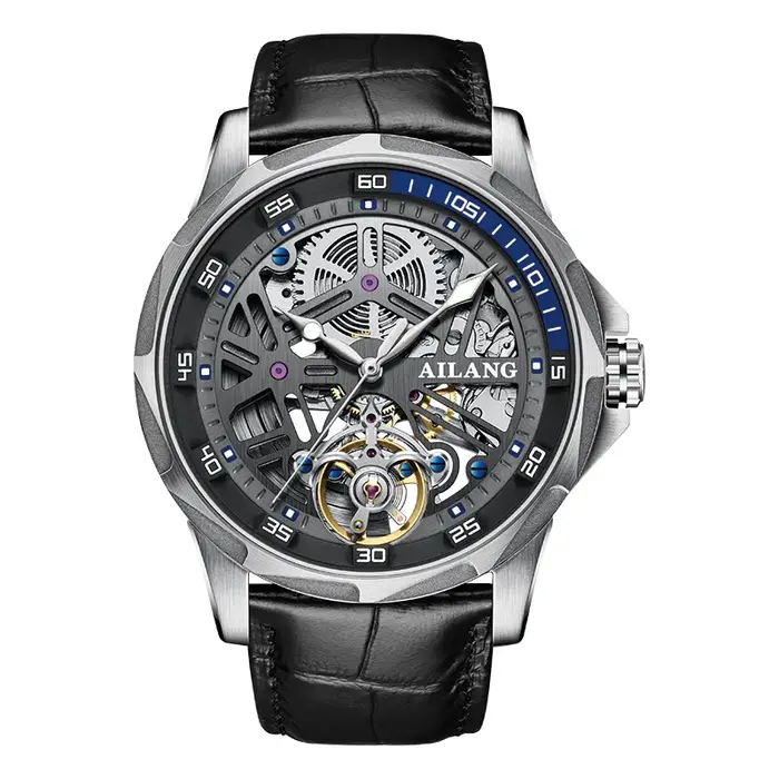 Montre en verre incurvé durable 8206 AILANG