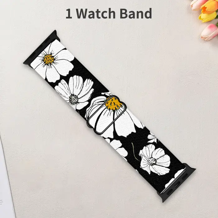 Bracelet extensible compatible avec Apple Watch 38mm 40mm 41mm 42mm 44mm 45mm 49mm pour femmes