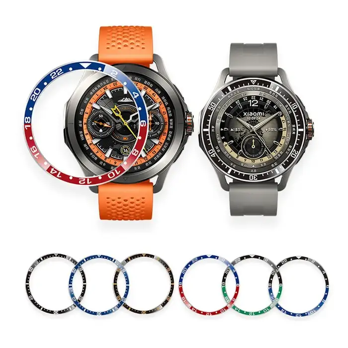 Boîtier rond en métal pour montre Xiaomi