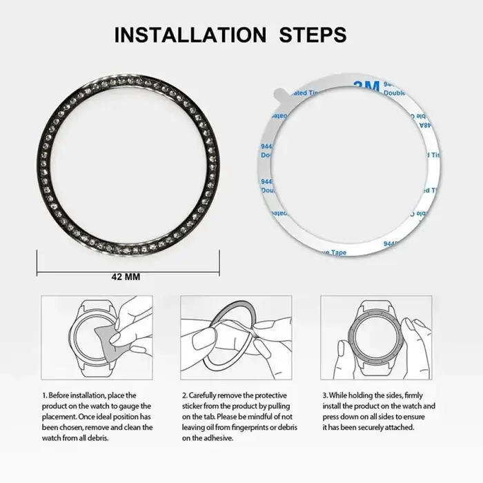 Boîtier pour montre connectée Samsung Galaxy Watch 42mm R810/Galaxy