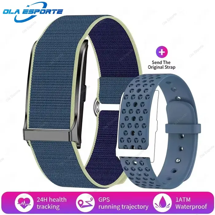 2025 sans écran Bracelet intelligent hommes GPS piste fréquence cardiaque moniteur de sommeil podomè