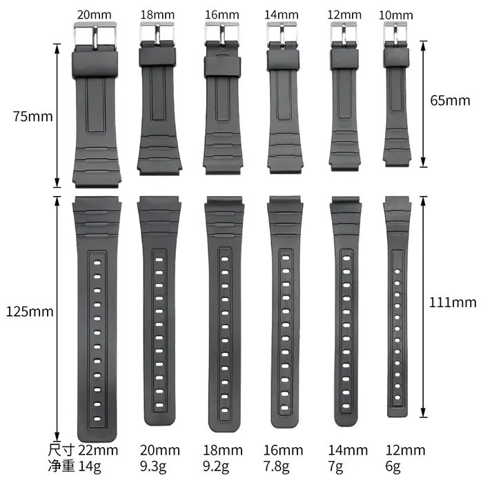Bracelet de remplacement pour montre Casio