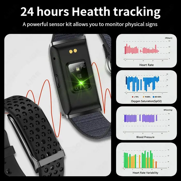 LIGE-Montre Connectée pour Homme et Femme, avec Moniteur d'Activité Physique, Étanche, 2025 Modes de dehors, Cadeau pour Téléphone Android et iOS, Nouvelle Collection 127