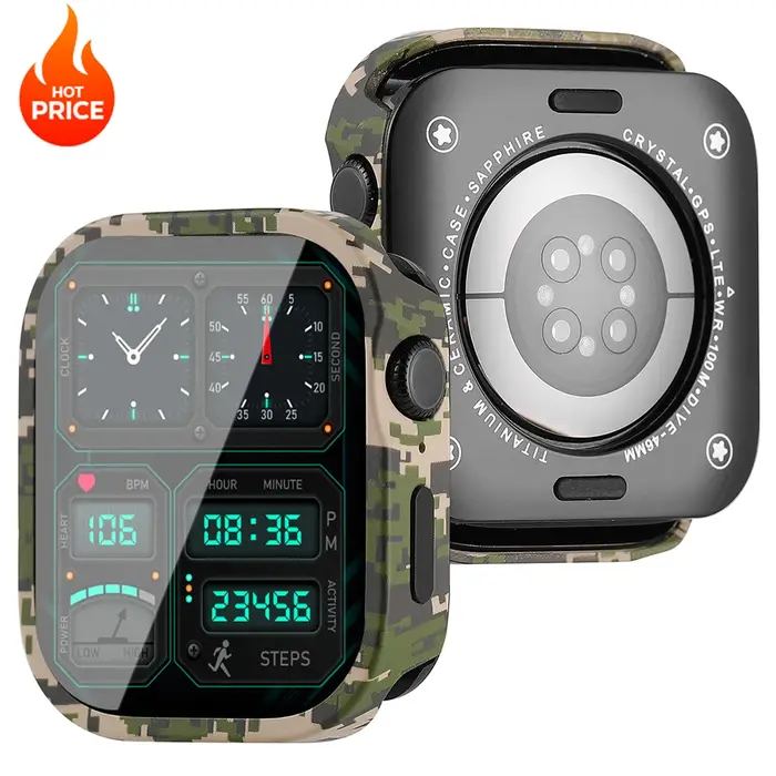 Boîtier en alliage d'aluminium Anti-chute pour Apple Watch Ultra 3/2 49mm 46mm 45mm 42mm