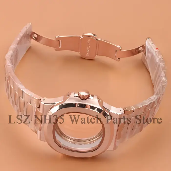 Boîtier de montre carré Nautilus modifié MOD 40mm NH35