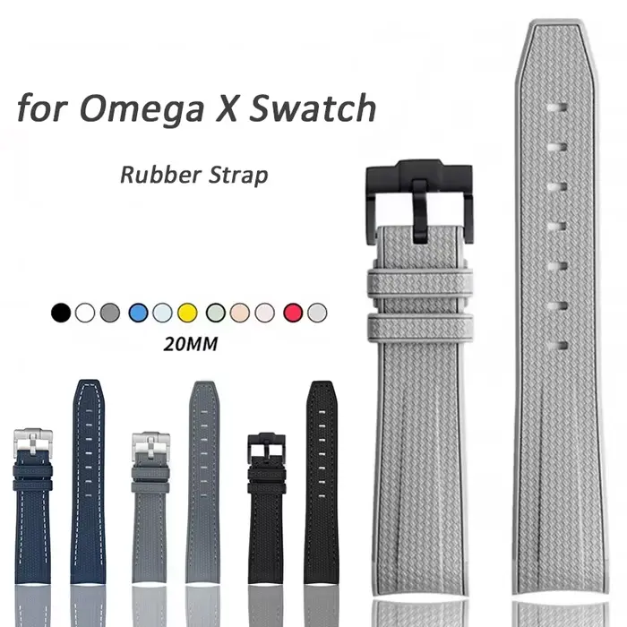 Bracelet de montre pour Omega X Swatch Joint MoonSwatch