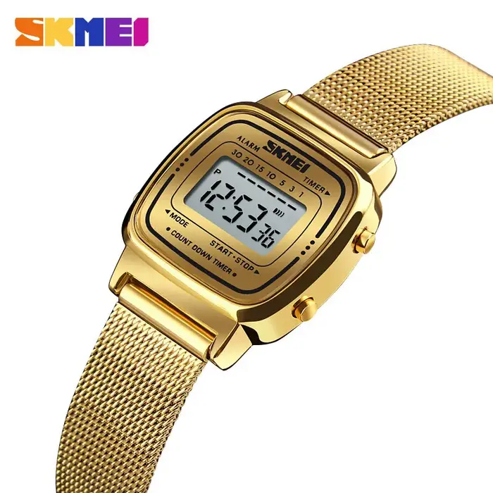 SKMEI mode Sport montre femmes grandes marques de luxe 3Bar étanche dames montres petit cadran