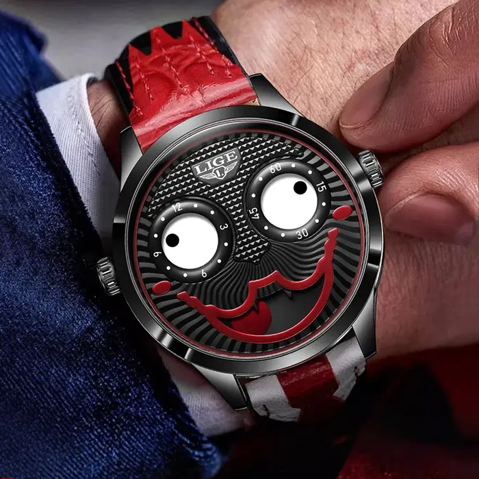 LIGE 2025 montres créatives pour hommes Clown mode
