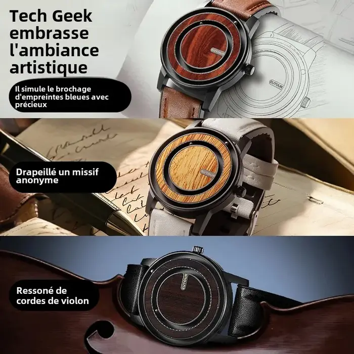 EUTOUR - Montre unisexe à billes magnétiques