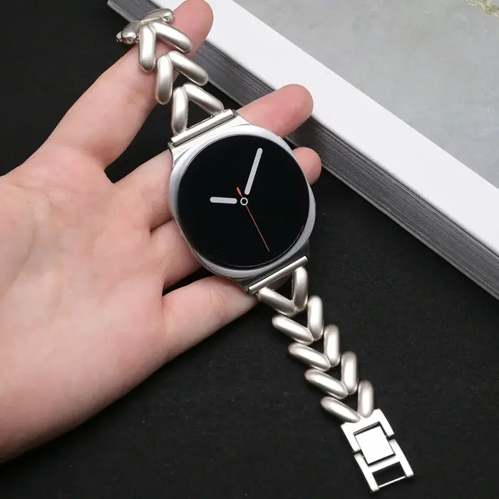 Bracelet de montre de luxe pour Samsung Galaxy Watch 8 40mm 44mm femmes