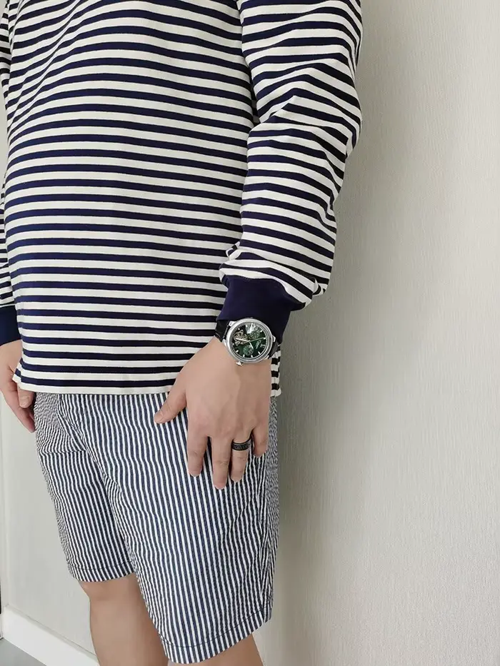 Montre mécanique pour homme de style vintage