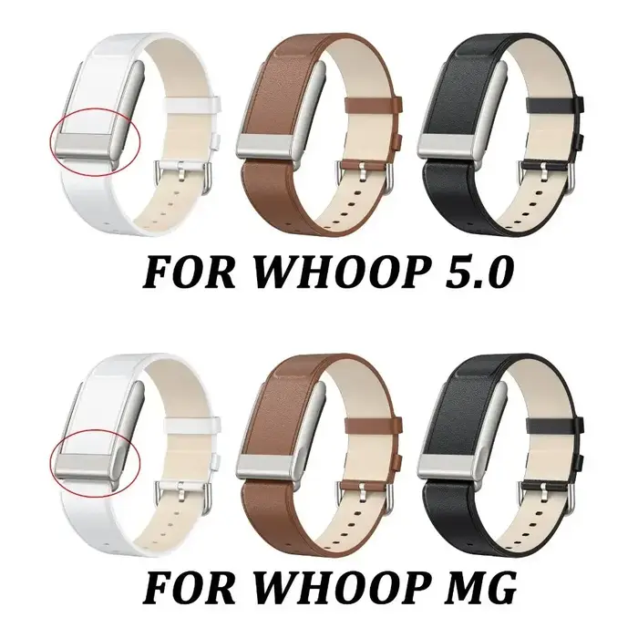 Bracelet en cuir pour Whoop 5.0