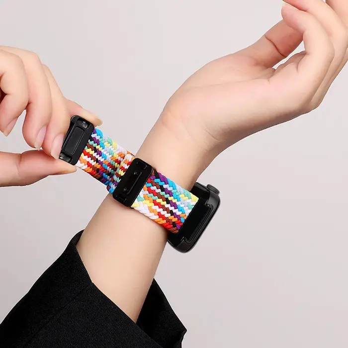Étui + bracelet tressé pour Xiaomi Smart Mi band 9 8