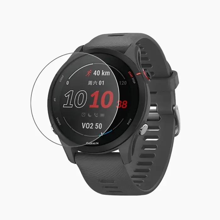 10-1 pièces verre trempé pour Garmin Forerunner 165 965 255 265 265s 955 HD Films de protection anti