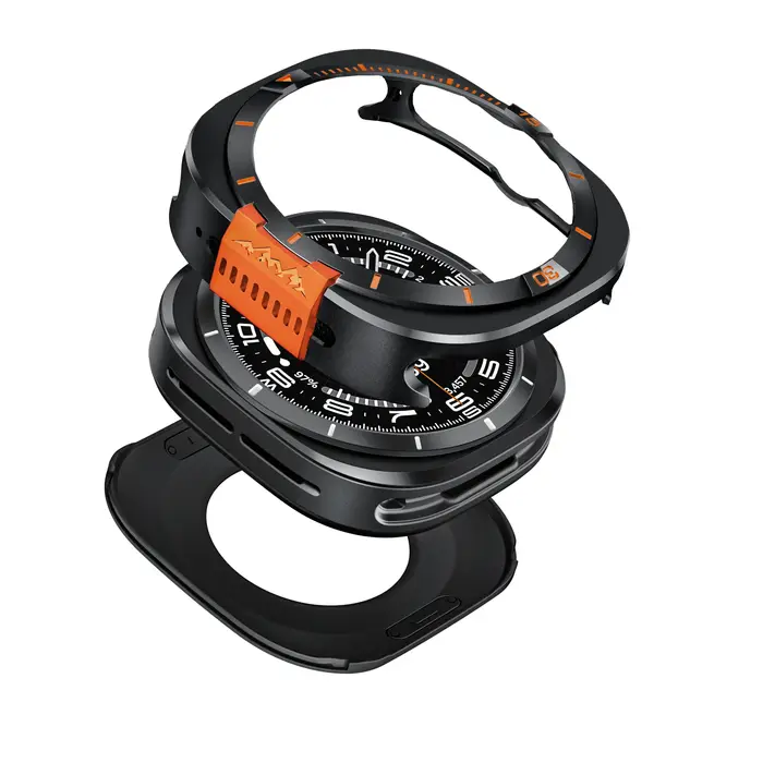 Coque métallique anti-chute pour Samsung Galaxy Watch 8 44mm Ultra 2025 47mm, protection rigide pour