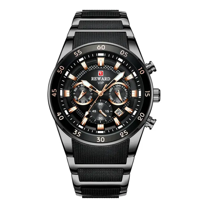 Montres de sport pour hommes à grand cadran