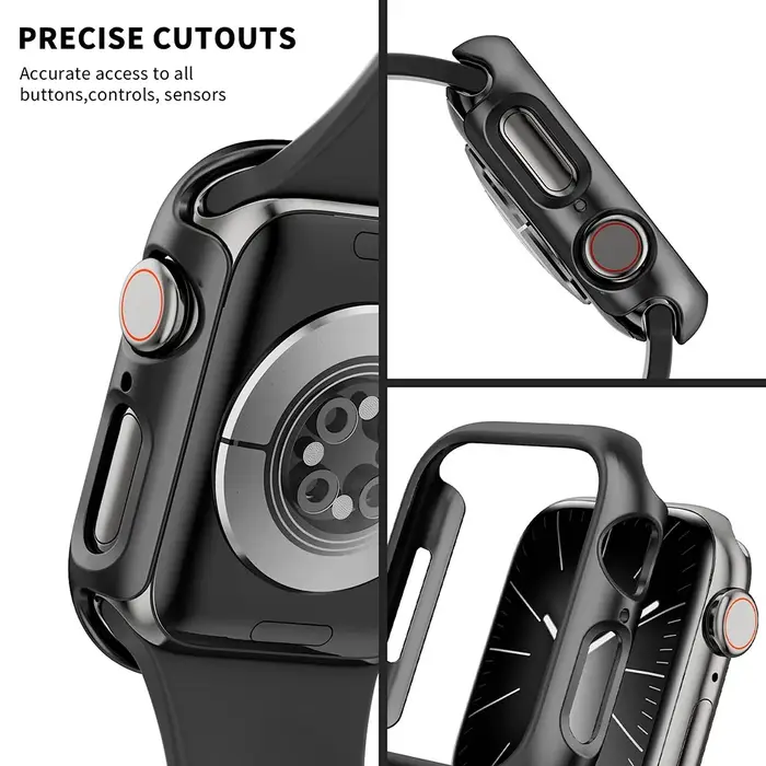 Couvercle creux pour boîtier de montre Apple 46mm 42mm 45mm 44mm 41mm 40mm 38mm