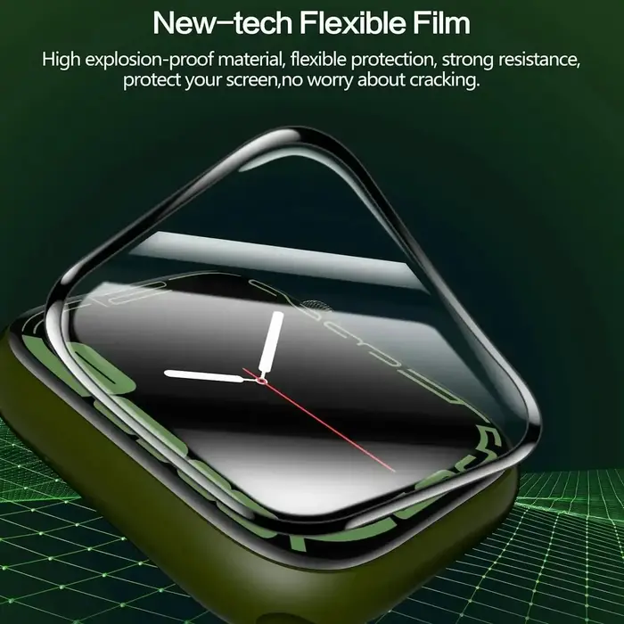 Protecteur d'écran pour Apple Watch série 9 8 7 6 SE 5 4 3