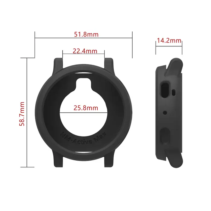 Étui de protection en silicone + sangle pour Amazfit Active Max