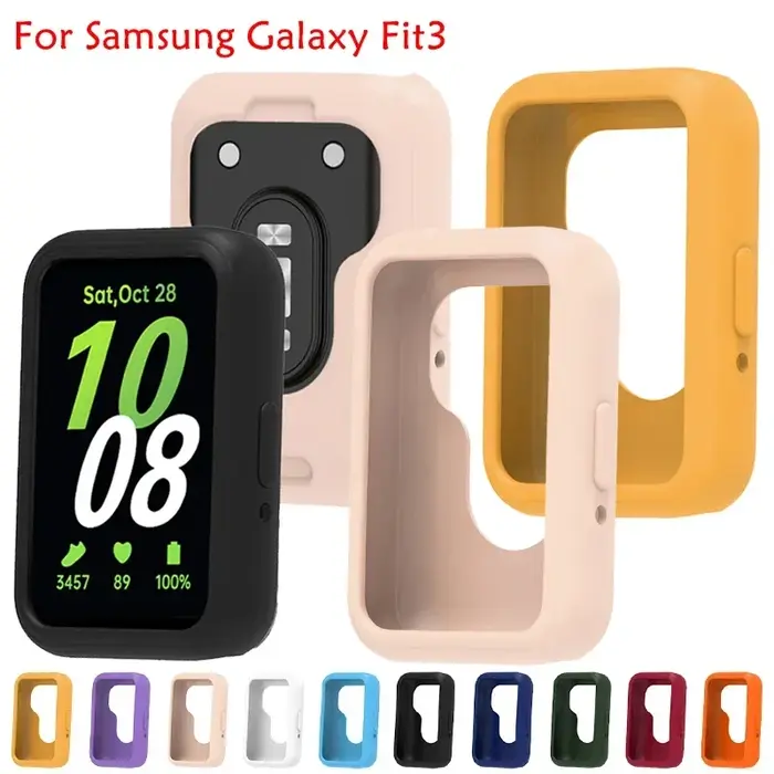 Coque en silicone souple pour Samsung Galaxy Fit 3