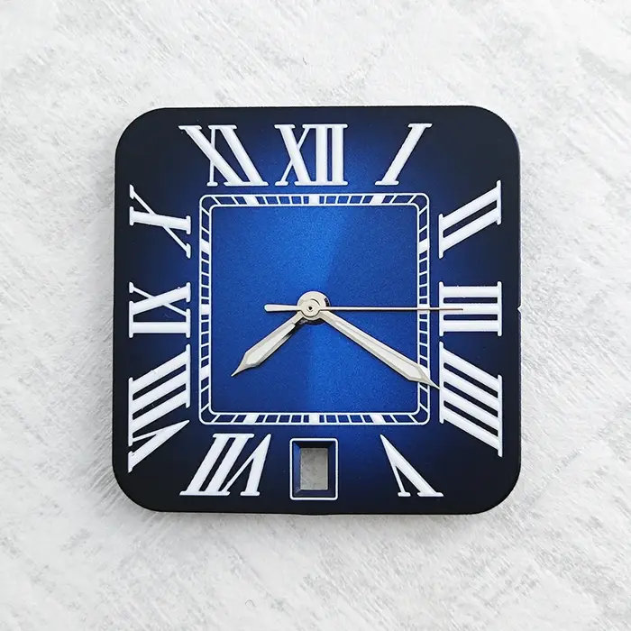 Logo de cadran personnalisé, logo de boîtier personnalisé, frais de service de personnalisation de montre