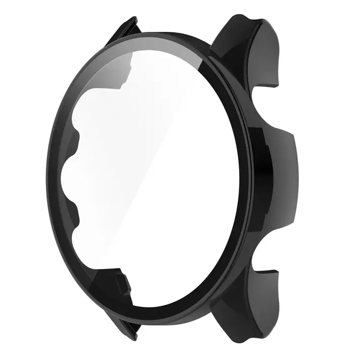 Pour Garmin Forerunner 255 255s 265 265s 165 musique 965 cadre PC dur pare-chocs housse + HD mince verre trempé anti-rayures