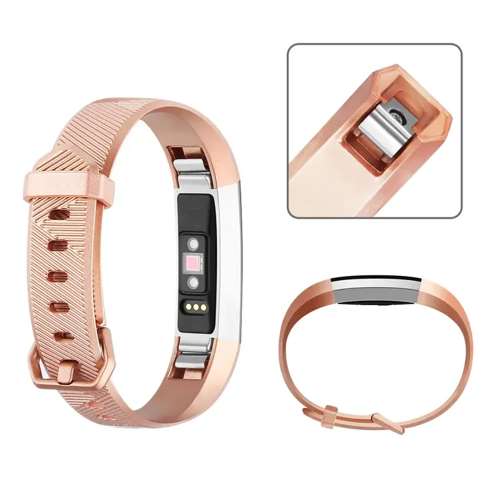 Bracelet réglable en Silicone souple de haute qualité pour Fitbit Alta HR