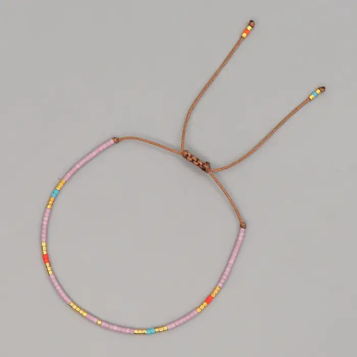 Go2Boho-Bracelet en perles pour femmes, bijoux en ULajustable