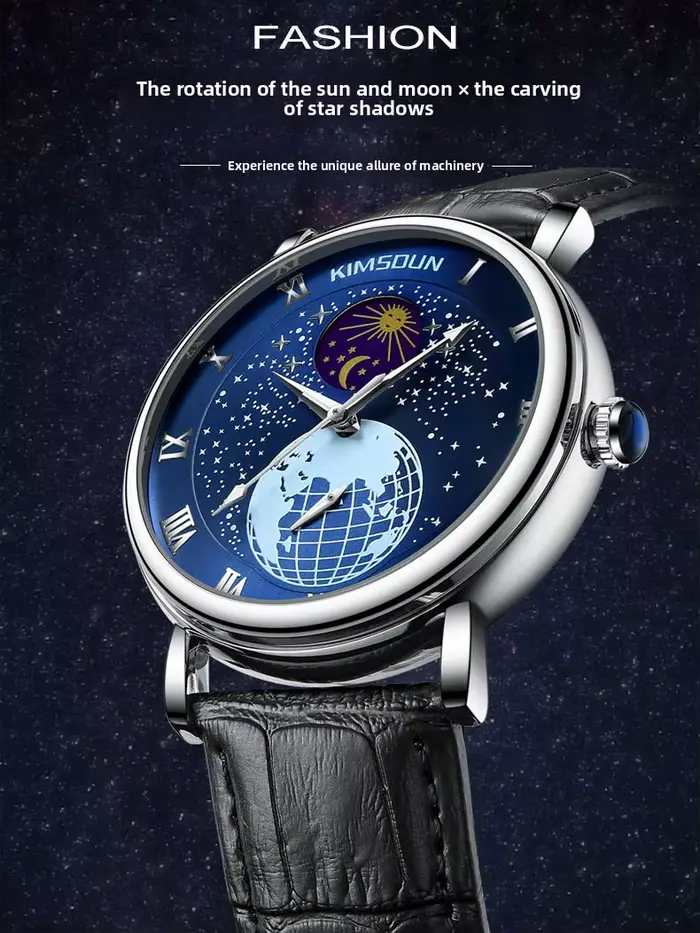 Montre automatique à remontage automatique pour homme