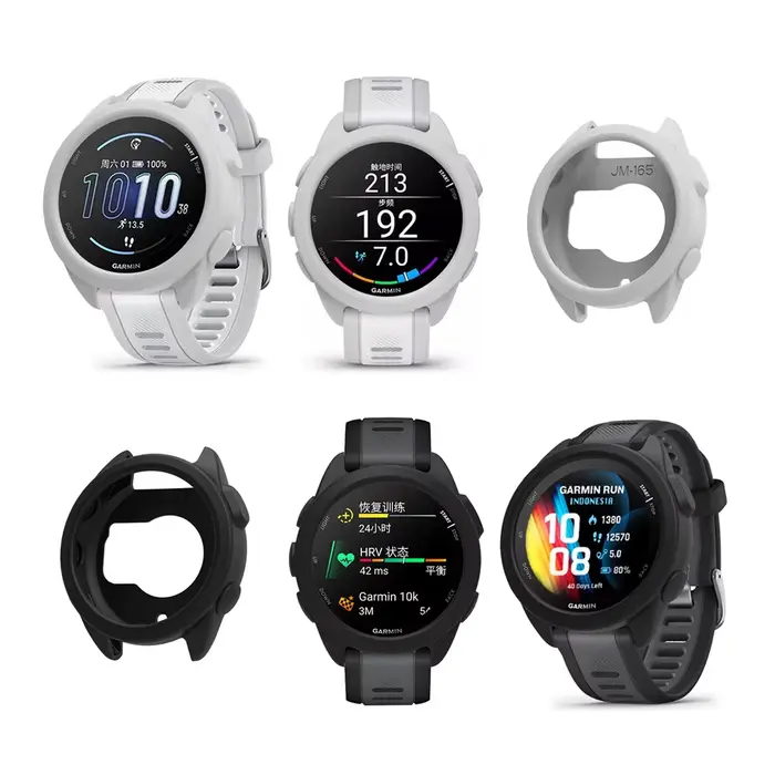 Étui de protection pour montre connectée Garmin Forerunner 165