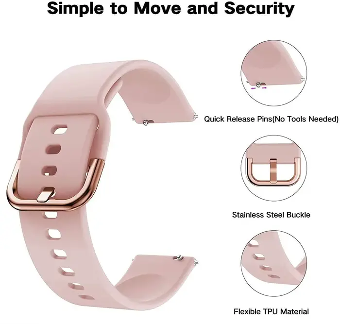 Bracelet pour Amazfit GTS 2/4/3/GTS 2/4 Mini/GTR 4/2/2e 20mm/22mm montre