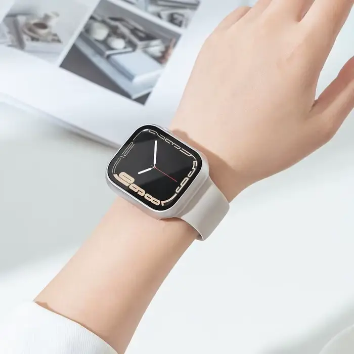 Verre trempé + couvercle pour boîtier de montre Apple Ultra accessoires SE 3 4 5 6 7 8 étui de protection d'écran Iwatch 49mm 45mm 41mm 44mm 40mm