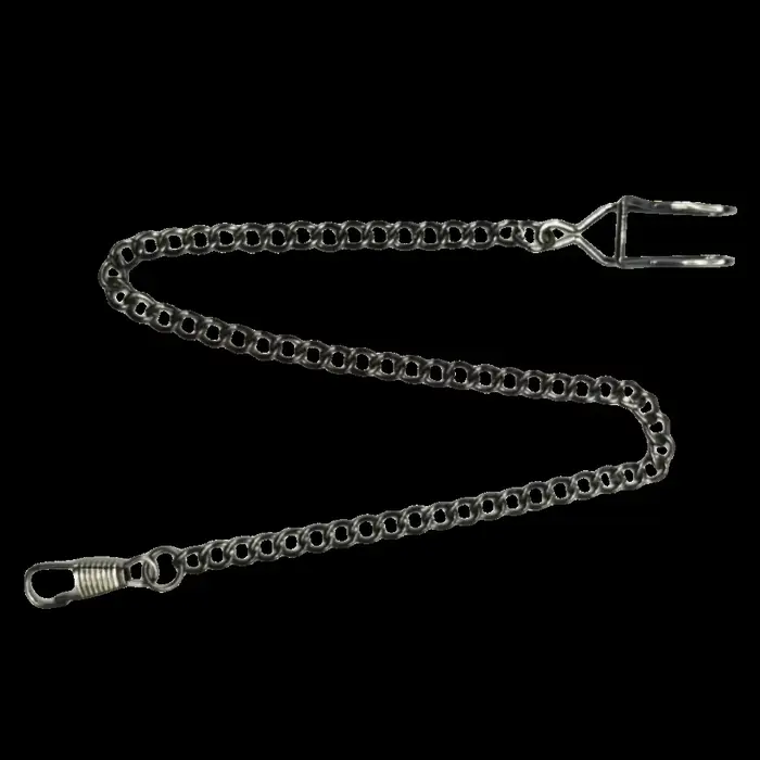 Chaîne de montre de poche en alliage tendance, style vintage, chaîne de taille classique, chaîne en 