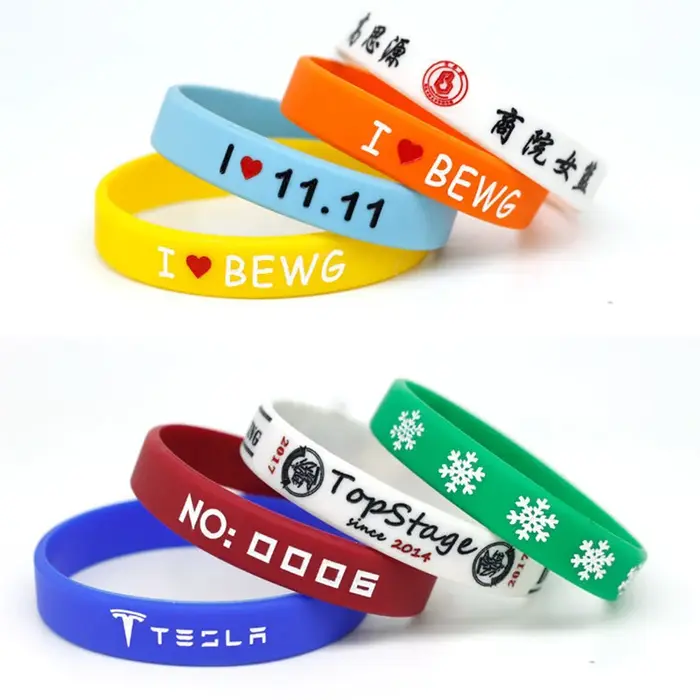 10 pièces Bracelet personnalisé 12mm de largeur