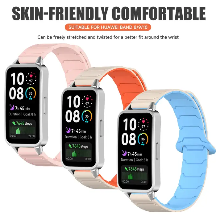 Bracelet magnétique pour Huawei Band 10/9/8