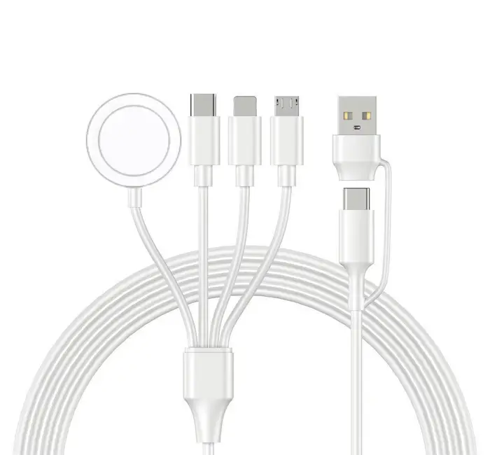 Câble de charge multiple 4 en 2 pour Apple Watch