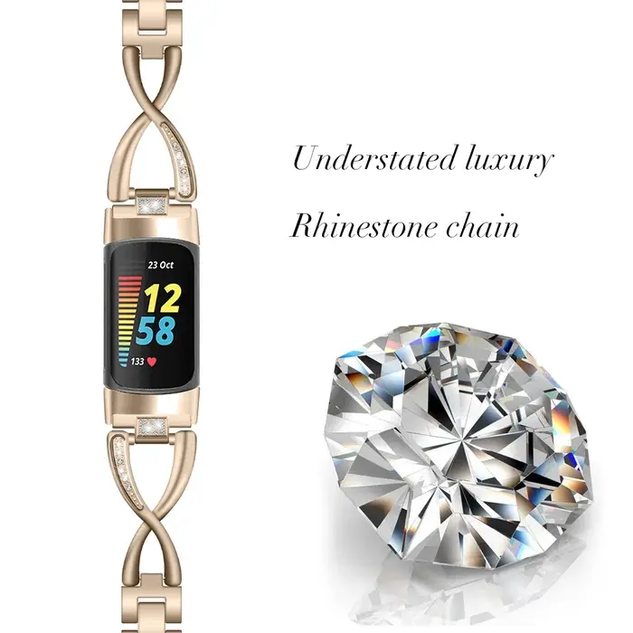 Bracelet de montre à la mode pour Fitbit Charge 5