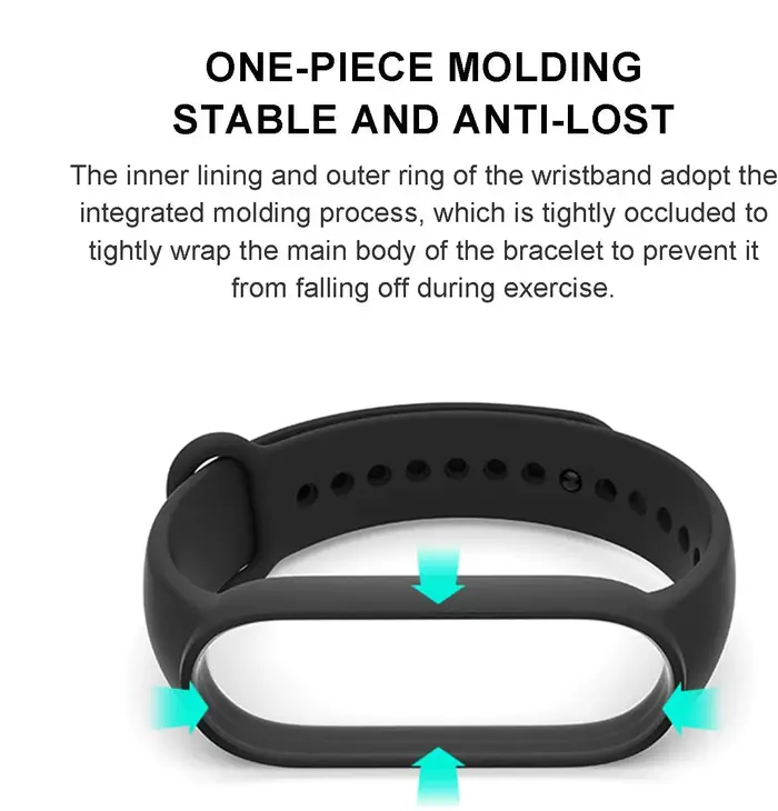 Nouveau Bracelet 46 couleurs pour Mi band 10/9/8
