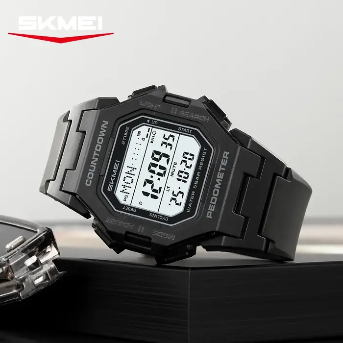 Montres numériques chronographes lumineuses SKMEI 2596 pour homme