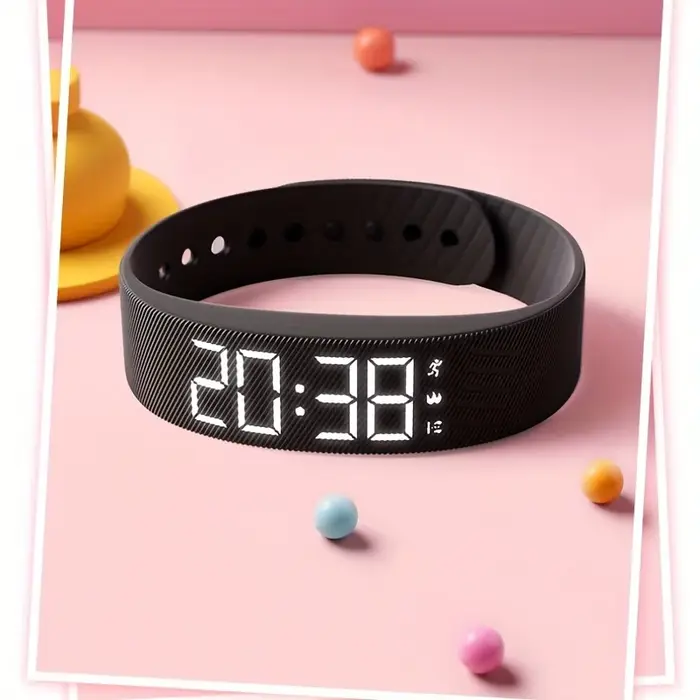 Montre intelligente hommes femmes podomètre Fitness Bracelet compte de pas Multi Sport Mode