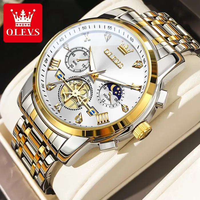 Montre-bracelet classique à quartz pour homme