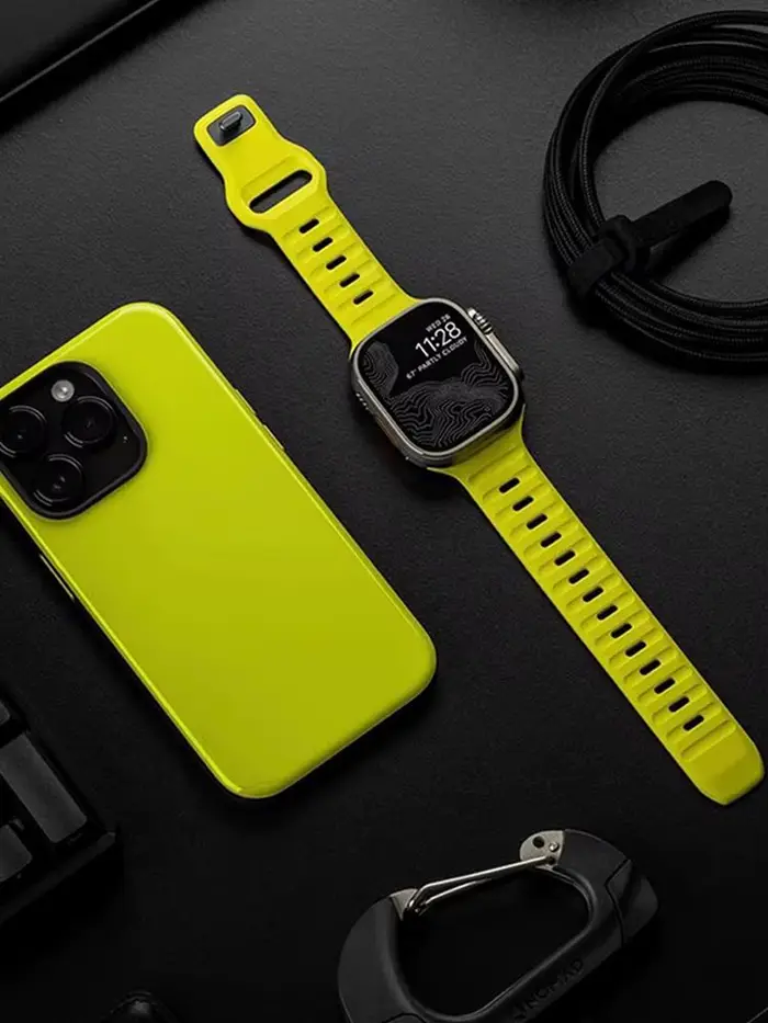 Bracelet sport en silicone pour Apple Watch Band