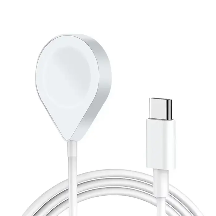 Câble USB C 3 en 2 pour chargeur Apple Watch, iPhone, câble de charge rapide, Compatible avec iWatch